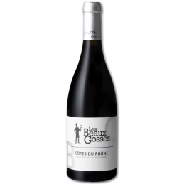 Vin rouge Les Beaux Gosses AOP Côtes du Rhône en bouteille