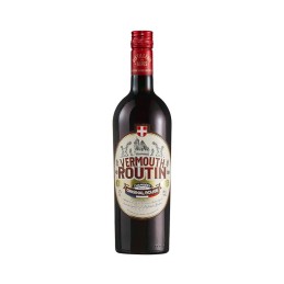 Bouteille de Vermouth Routin Original Rouge 75 cl, apéritif traditionnel de Chambéry élaboré avec 24 plantes et épices.