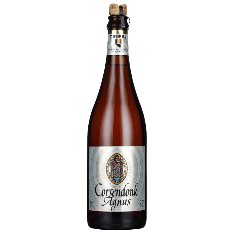 Bouteille de bière belge Corsendonk Agnus 75 cl