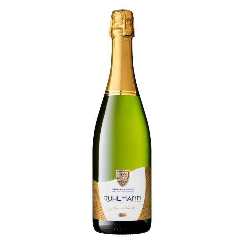 Bouteille de Crémant d'Alsace Ruhlmann Schutz – Brut