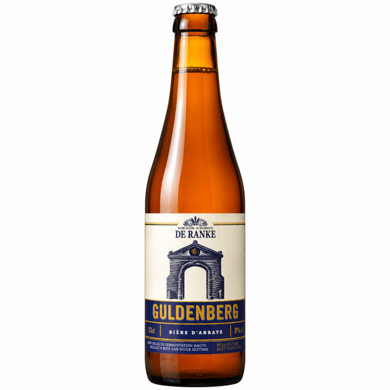 Bouteille de bière belge Guldenberg 33 cl