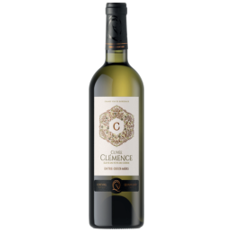 Bouteille de Cuvée Clémence Entre-Deux-Mers sur fond blanc