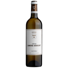 Bouteille de Château Lamothe-Bouscaut Blanc, vin blanc de Pessac-Léognan